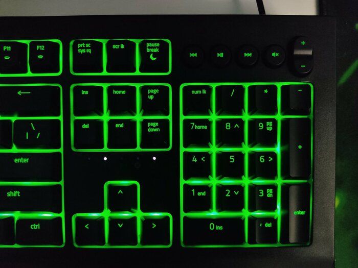 img 1 attached to Renewed Razer Cynosa V2 Gaming Keyboard: Customizable RGB Lighting, Macro Functionality, and Media Keys review by Seunghyun Nahm ᠌