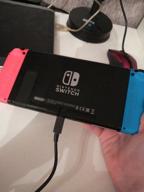 img 2 attached to 💙 Officially Licensed Hori Nintendo Switch Blue Light Blocking Screen Protector – Protect Your Eyes while Playing! review by Kiril Tankard ᠌