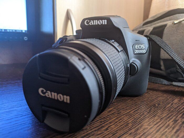 img 3 attached to Canon EOS 2000D DSLR Camera Bundle: 18-55mm Lens, 16GB Memory, Sunshine Basic Package review by Celina Kretkowska ᠌