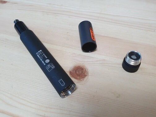 img 1 attached to Trimmer Xiaomi Huanxing Mini Nose Hair Trimmer, black review by Sirirat Benjakalyani ᠌