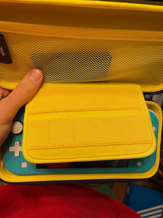 img 2 attached to 🔒 Ultimate Protection for your Nintendo Switch Lite - HORI Slim Tough Pouch (Black) - Officially Licensed by Nintendo review by Vassil Filimonov ᠌