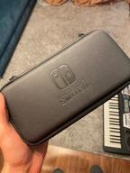 img 1 attached to 🔒 Ultimate Protection for your Nintendo Switch Lite - HORI Slim Tough Pouch (Black) - Officially Licensed by Nintendo review by Vassil Filimonov ᠌