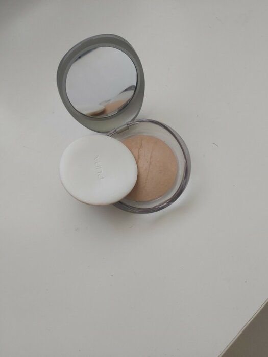 img 2 attached to Powder Resistant Compact for Pupa Addicts review by DaHee Cheon ᠌
