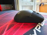 img 1 attached to 💨 ASUS ROG Keris Wireless Gaming Mouse - Lightweight Design with 16,000 DPI Sensor, Replaceable Switch Sockets, Customizable Side Buttons, ROG Omni Mouse Feet, Paracord Cable, and Aura Sync RGB Lighting review by Ada Szwed ᠌