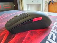 img 2 attached to 💨 ASUS ROG Keris Wireless Gaming Mouse - Lightweight Design with 16,000 DPI Sensor, Replaceable Switch Sockets, Customizable Side Buttons, ROG Omni Mouse Feet, Paracord Cable, and Aura Sync RGB Lighting review by Ada Szwed ᠌