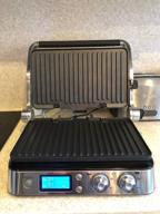 img 1 attached to DeLonghi America Stainless Steel Livenza All Day Contact Grill and BBQ Combo - CGH1020D review by Boguslawa Perkowska ᠌