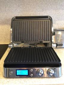 img 7 attached to DeLonghi America Stainless Steel Livenza All Day Contact Grill and BBQ Combo - CGH1020D