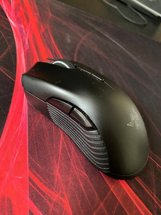 img 3 attached to Razer Mamba Wireless Gaming Mouse: High Precision 16,000 DPI Optical Sensor - Customizable Chroma RGB Lighting - Programmable Buttons - Mechanical Switches - Long-lasting Battery Life up to 50 Hours review by Afi Hayden ᠌