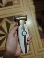 img 2 attached to 💆 Women's Electric Shaver: Beurer HL35 in White and Golden review by Agata Gobiowska ᠌