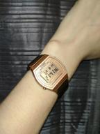 img 1 attached to Casio Men's Vintage Rose Gold Tone Stainless Steel Mesh Band Classic LCD Digital Watch - Model B640WMR-5AV review by Aneta Maecka ᠌