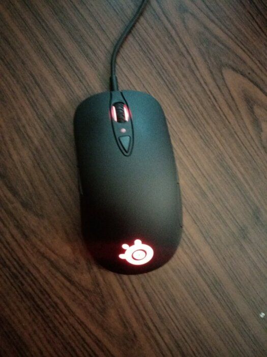 img 1 attached to Enhance Your Gaming Experience with the 🎮 SteelSeries Sensei Laser Gaming Mouse RAW - Rubberized Black review by Aneta Pa ᠌
