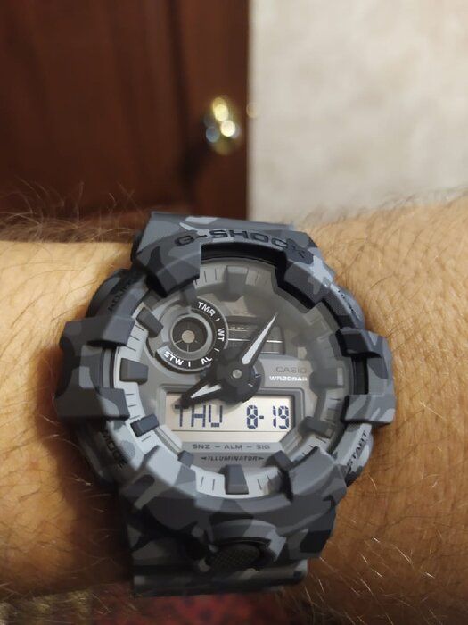 img 1 attached to G Shock Mens GA700CM 3A Green Camo review by va Virgn ᠌