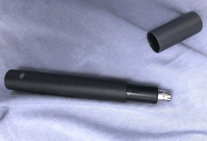img 2 attached to Trimmer Xiaomi Huanxing Mini Nose Hair Trimmer, black review by Aashit Patel (Mansu) ᠌