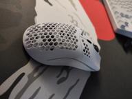 img 3 attached to Glorious Model O Wireless Gaming Mouse - RGB Wireless Gaming Mouse (Refurbished) (Matte White) review by Aashit Aashit ᠌