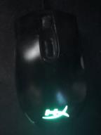 img 2 attached to 💡 HyperX Pulsefire FPS Pro - Gaming Mouse with Software-Controlled RGB Lighting & Macro Customization, Pixart 3389 Sensor Up to 16,000 DPI, 6 Programmable Buttons, and 95g Weight review by Amit Kumar ᠌