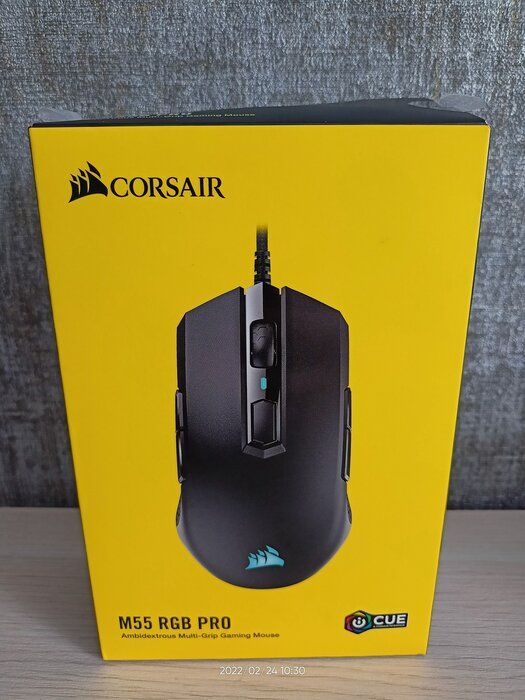 img 1 attached to 🖱️ Corsair M55 RGB PRO: High-DPI Ambidextrous Gaming Mouse with Programmable Buttons and RGB Backlighting review by Abhey Dancer ᠌