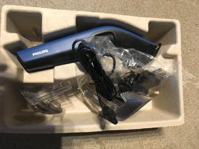 img 3 attached to Philips HC5612/15 Hair Clipper, Black/Blue, 18.4 x 12.8 x 3.4 inches