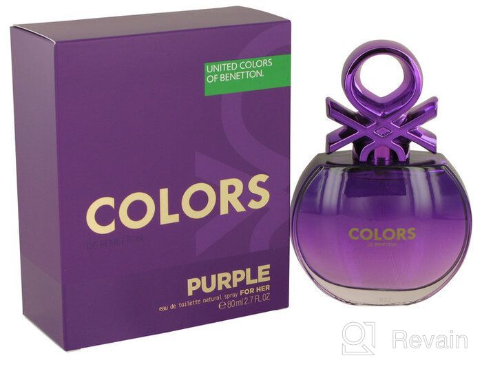 img 1 attached to 💜 UCB Colors de Benetton Purple EDT, 80ml review by Agata Kozio ᠌