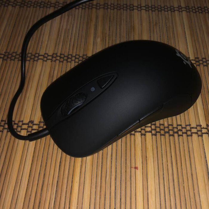 img 1 attached to Enhance Your Gaming Experience with the 🎮 SteelSeries Sensei Laser Gaming Mouse RAW - Rubberized Black review by Anand Anand ᠌