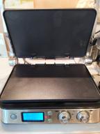 img 2 attached to DeLonghi America Stainless Steel Livenza All Day Contact Grill and BBQ Combo - CGH1020D review by Ada Borkowska ᠌