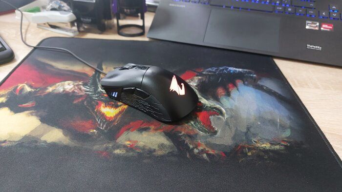 img 1 attached to 🖱️ Gigabyte AORUS M3 Black Gaming Mouse: Boost Your Gaming Performance review by Agata Warda ᠌