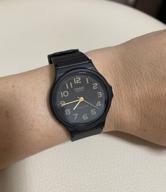 img 1 attached to CASIO MQ24-1B2: Sleek and Stylish Dress Watch for Men review by Anastazja Kazak ᠌