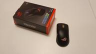 img 1 attached to 💨 ASUS ROG Keris Wireless Gaming Mouse - Lightweight Design with 16,000 DPI Sensor, Replaceable Switch Sockets, Customizable Side Buttons, ROG Omni Mouse Feet, Paracord Cable, and Aura Sync RGB Lighting review by Ghazanfar Ali ᠌