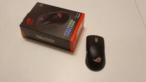 img 7 attached to 💨 ASUS ROG Keris Wireless Gaming Mouse - Lightweight Design with 16,000 DPI Sensor, Replaceable Switch Sockets, Customizable Side Buttons, ROG Omni Mouse Feet, Paracord Cable, and Aura Sync RGB Lighting