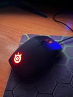 img 3 attached to 🖱️ SteelSeries Rival 710 Gaming Mouse - High Precision TrueMove3 Optical Sensor - Vibrant OLED Display - Tactile Alerts - Customizable RGB Lighting (Renewed) review by Ada Rola ᠌