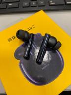 img 2 attached to Realme Buds Air 2 Bluetooth Earbuds with ANC and 88ms Low Latency, IPX5 Waterproof Wireless Headphones for Android & Apple - Black, with 25hrs Playback review by Wiktor Michalski (Li ᠌