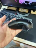 img 1 attached to 💨 ASUS ROG Keris Wireless Gaming Mouse - Lightweight Design with 16,000 DPI Sensor, Replaceable Switch Sockets, Customizable Side Buttons, ROG Omni Mouse Feet, Paracord Cable, and Aura Sync RGB Lighting review by Aneta Jaszczyk ᠌