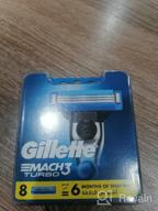 img 1 attached to Gilette Mach3 Turbo Razor with 12 Blades - Ultimate Grooming for Men review by Tawan Piyawan ᠌