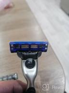 img 2 attached to Gilette Mach3 Turbo Razor with 12 Blades - Ultimate Grooming for Men review by Tawan Piyawan ᠌