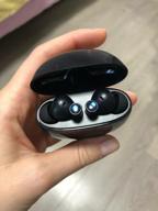 img 2 attached to Realme Buds Air 2 Bluetooth Earbuds with ANC and 88ms Low Latency, IPX5 Waterproof Wireless Headphones for Android & Apple - Black, with 25hrs Playback review by Aneta Gsiewska ᠌