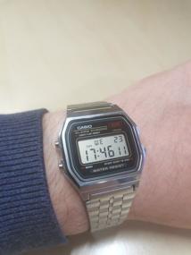 img 5 attached to Часы Casio Men's A-159WA-N1DF - цифровые часы из линейки WW Edition.