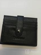 img 1 attached to Men's Wallet, Purse, Genuine Leather Mini Wallet, Gift for Man, Gift for Husband review by Lee Hoon ᠌