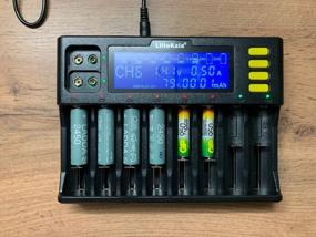 img 7 attached to Зарядное устройство для аккумуляторных батарей "LiitoKala" с дисплеем