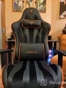img 8 attached to Gaming chair ZONE 51 Gravity, upholstery: imitation leather/textile, color: black/red