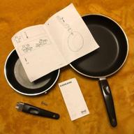 img 1 attached to 🍳 Ikea Kavalkad Non-Stick Frying Pan, Black, 11 inch, Ideal for Cooking and Kitchen Use review by Agata Maruszczyk ᠌