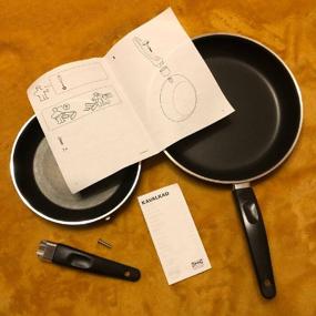 img 5 attached to 🍳 Ikea Kavalkad Non-Stick Frying Pan, Black, 11 inch, Ideal for Cooking and Kitchen Use