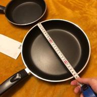 img 2 attached to 🍳 Ikea Kavalkad Non-Stick Frying Pan, Black, 11 inch, Ideal for Cooking and Kitchen Use review by Agata Maruszczyk ᠌