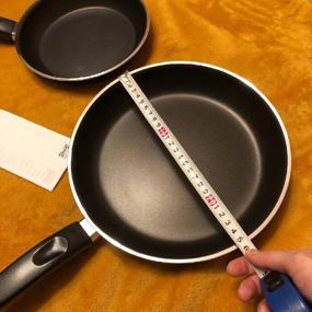 img 4 attached to 🍳 Ikea Kavalkad Non-Stick Frying Pan, Black, 11 inch, Ideal for Cooking and Kitchen Use