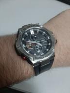 img 1 attached to Casio G-Shock G-Steel Men's 🕰️ Watch with Black Resin Band GSTB100G-2A review by Anastazja Szczur ᠌