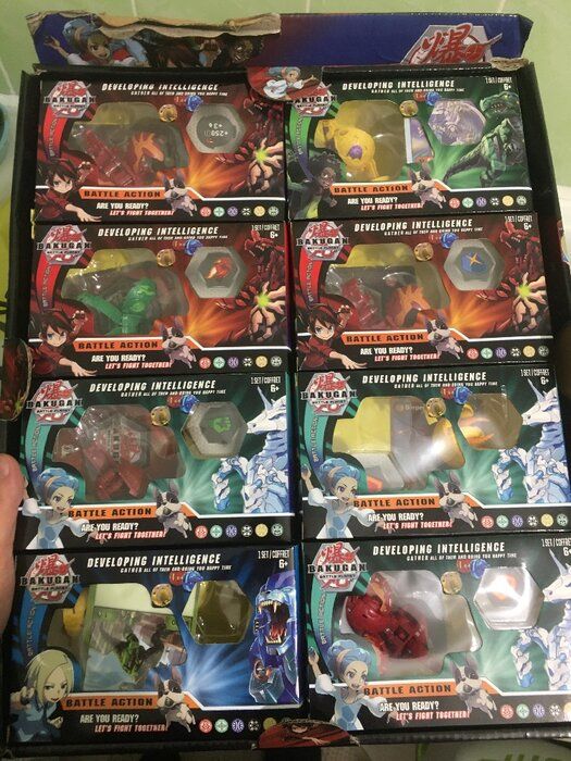 img 1 attached to 🔥 Ventus Krakelios Bakugan Starter 3-Pack - Collectible Transforming Creatures for Ages 6 and Up review by Ada Sz ᠌
