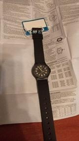 img 5 attached to ⌚ Часы Casio Unisex MQ-71-2BCF с классическими светящимися стрелками: стильный черный ремешок из смолы