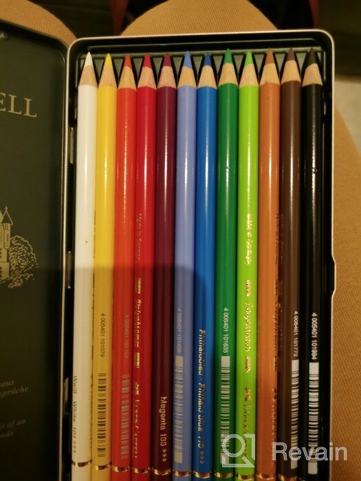 img 3 attached to Faber-Castell Colored Polychromos pencils, 12 colors (110012) review by Dorota Bartosiak She ᠌