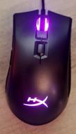 img 1 attached to 💡 HyperX Pulsefire FPS Pro - Gaming Mouse with Software-Controlled RGB Lighting & Macro Customization, Pixart 3389 Sensor Up to 16,000 DPI, 6 Programmable Buttons, and 95g Weight review by Ma En ᠌