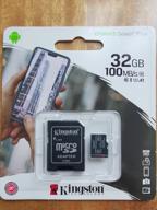 img 1 attached to 32GB High-Speed Micro SDHC Card - Class 10 UHS-I Compatible Memory Card for SD Devices review by Danuta Sk ᠌