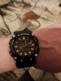 img 5 attached to ⌚ G-Shock GA900A-1A9 Черно-жёлтые унисекс часы - один размер