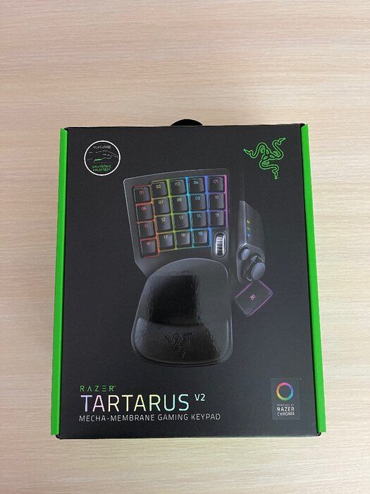 img 2 attached to 🎮 Razer Tartarus Pro Gaming Keypad: Optimal Analog-Optical Switches for Enhanced Precision - 32 Programmable Keys - Personalized Chroma RGB Lighting - Advanced Macro Functionality - Variable Key Sensitivity - Classic Black review by Ojasvi Sharma (Ojo) ᠌